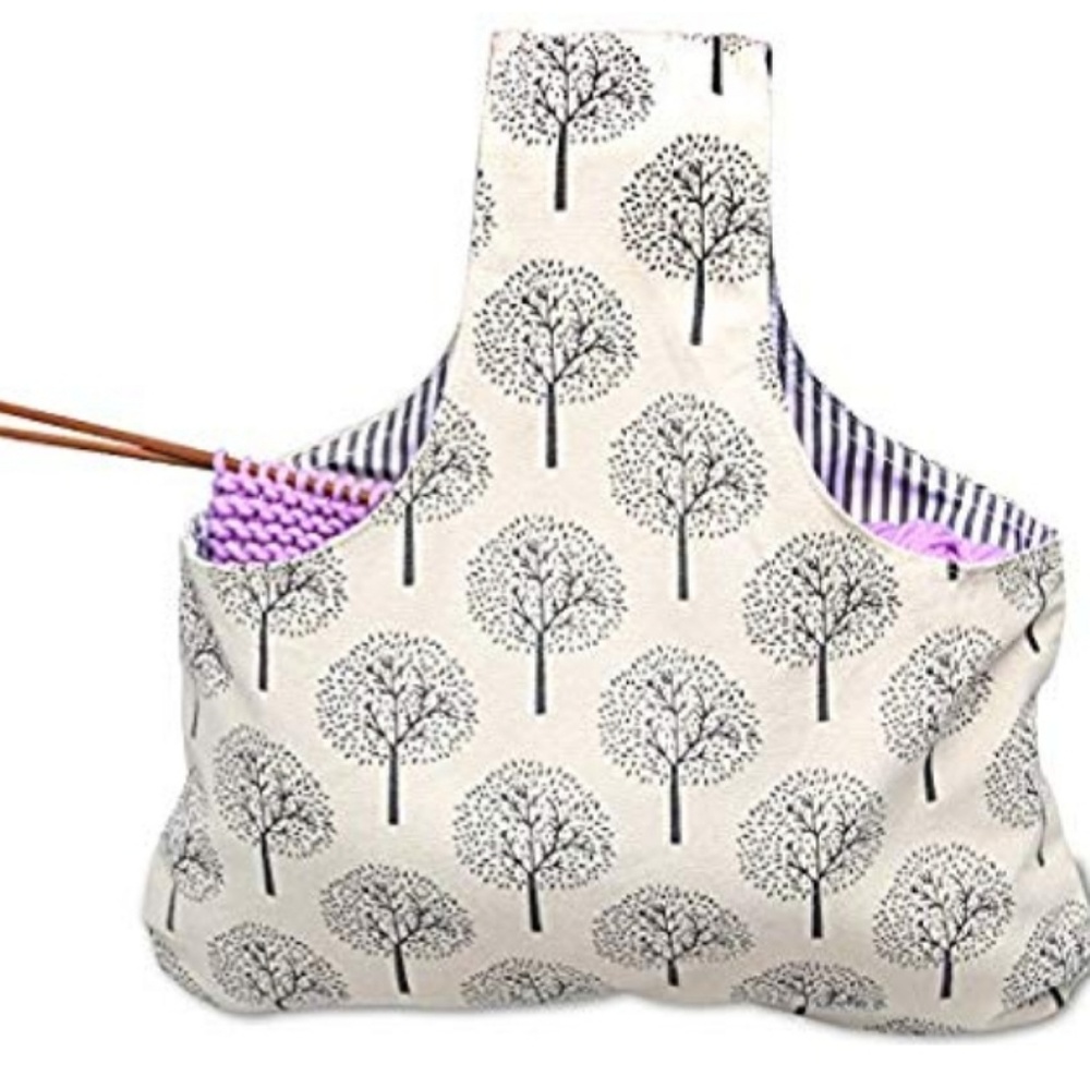 Teamoy Travel Knitting Large Tote Bag